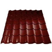 Металлочерепица Grand Line Solano 30 Chocolate Brown