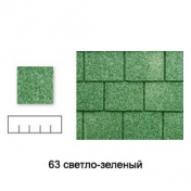 Черепица гибкая Icopal Siplast Versite Carre светло-зеленый