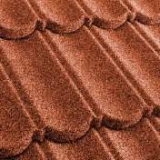 Черепица композитная Metrotile MetroBond Коралл