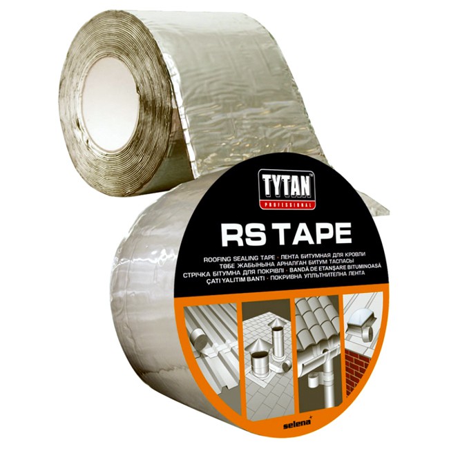 Лента герметизирующая Tytan Professional Rs Tape Алюминий 100х10000 мм Лента герметизирующая Tytan Professional Rs Tape Алюминий 100х10000 мм