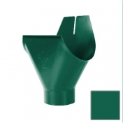 Воронка желоба Aquasystem 125/90 Зеленый Мох Ral 6005