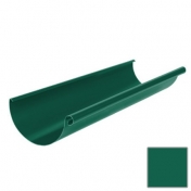 Желоб водосточный Aquasystem 150/100 Зеленый Мох Ral 6005 3 м