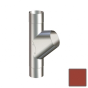 Тройник трубы Lindab Gror 125/87 742