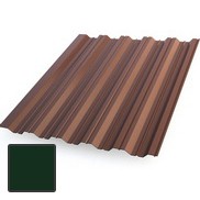 Профнастил НС35 Grand Line Optima Pe 0,5 мм Rr 11 Хвойно-зеленый Профнастил НС35 Grand Line Optima Pe 0,5 мм Rr 11 Хвойно-зеленый