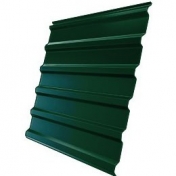 Профнастил Grand Line C20 Pe 0.5 мм Ral 6005 двухсторонний