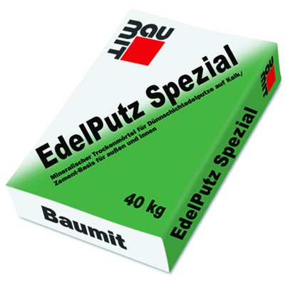 Декоративная известково-цементная штукатурка Baumit EdelPutz Spezial Декоративная известково-цементная штукатурка Baumit EdelPutz Spezial