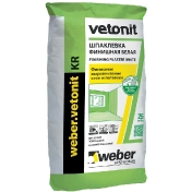 Шпатлевка полимерная Weber-Vetonit Kr 25 кг