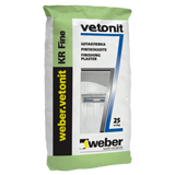 Шпатлевка суперфинишная weber.vetonit Kr Fine (ранее vetonit Kr Fine)