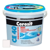 Затирка эластичная Ceresit Ce 40 Aquastatic Мельба