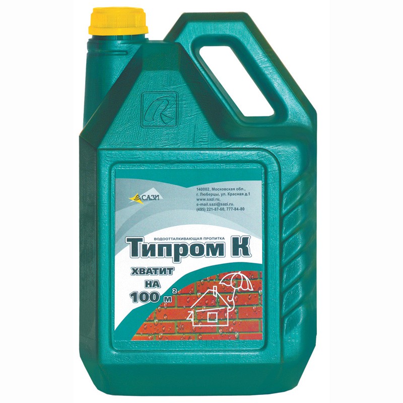 Гидрофобизатор Типром К 5 л Гидрофобизатор Типром К 5 л