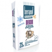 Штукатурка декоративная цементная Bergauf Winter Dekor Короед