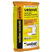 Клей для керамогранита Weber-Vetonit granit fix