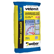 Пол наливной Weber-Vetonit fast level
