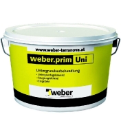 Грунтовка под декоративные штукатурки Weber-Vetonit prim uni